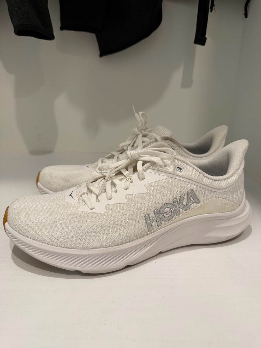 Hoka Solimar Men’s US 11 White Running Shoes